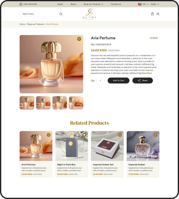 product_detail page