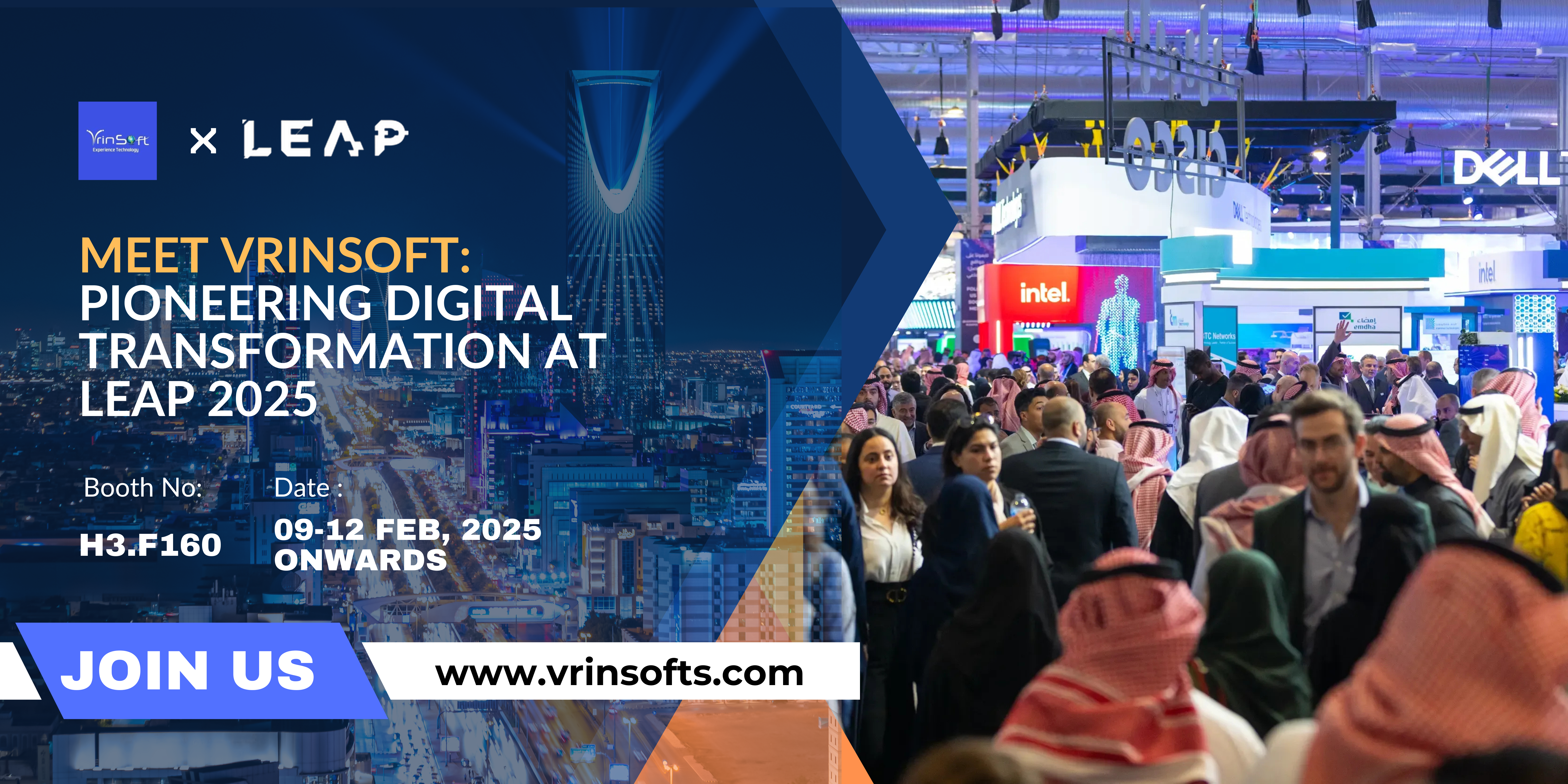 Vrinsoft at LEAP 2025 Riyadh: AI & Digital Transformation Solutions