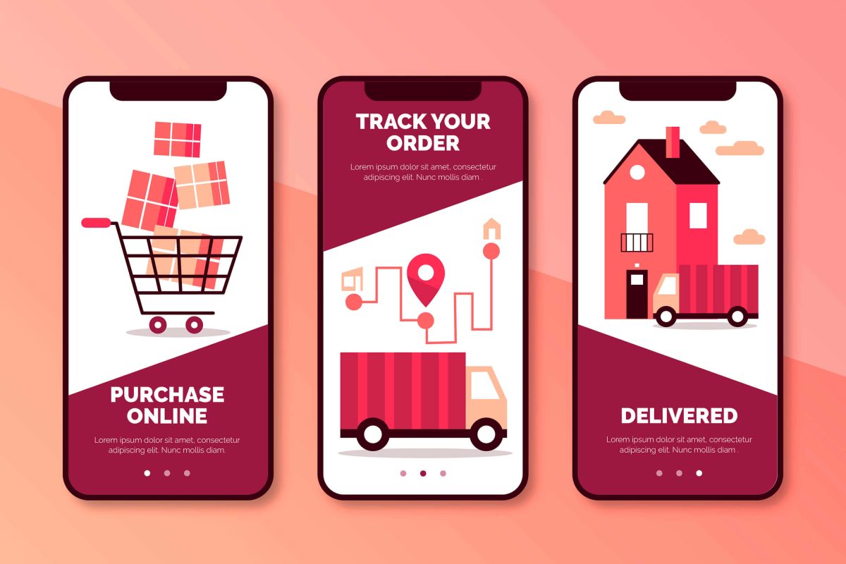 Courier Delivery App Features