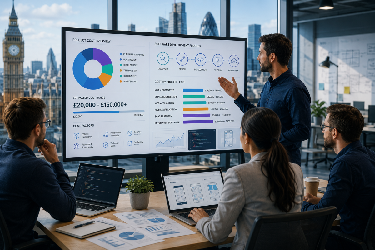 software development cost in uk